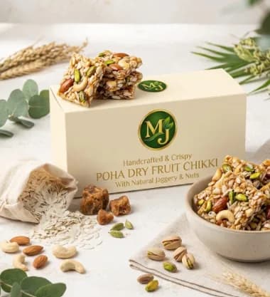 Poha Dry Fruit Chikki